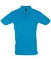 11346 Perfect SOL'S Perfect Cotton Piqué Polo Shirt Aqua colour image